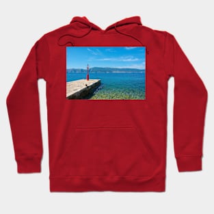 Glavotok Lighthouse, Croatia Hoodie